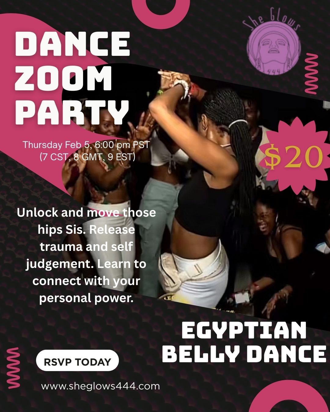Belly Dance Zoom Party